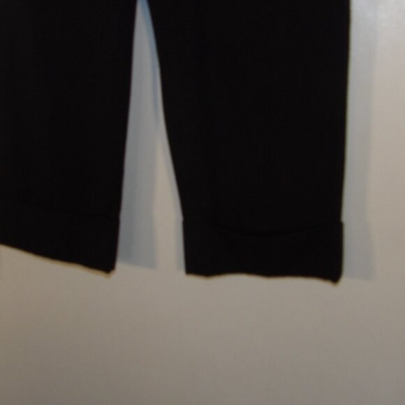 Thalian Wool Blend Mid Rise Crop Pants Sz 12 Made in Romania - Picture 3 of 7
